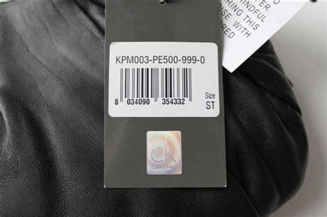 calvin klein bag serial number check